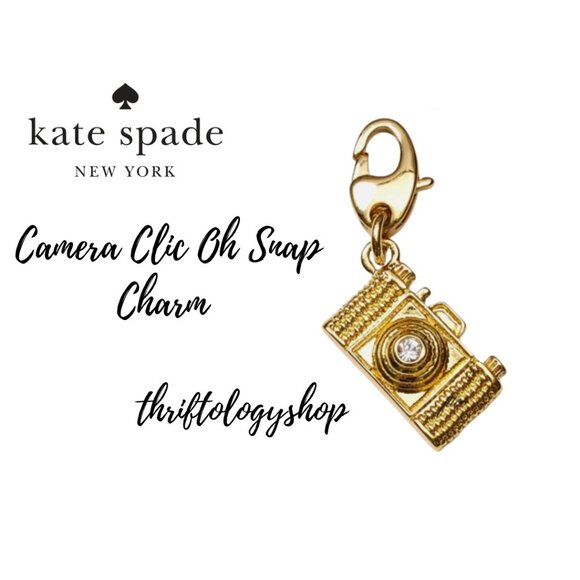 Kate Spade How Charming Sweet Treasures Collection Camera Charm Clic Oh Snap